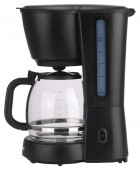 ESTIA ΚΑΦΕΤΙΕΡΑ ΦΙΛΤΡΟΥ INTENSE DARK ΠΛΑΣΤΙΚΗ 1000w ΜΕ ΓΥΑΛΙΝΗ ΚΑΝΑΤΑ 1.25lt ΜΑΤ 06-24611  ΗΛΕΚΤΡΙΚΕΣ ΜΙΚΡΟΣΥΣΚΕΥΕΣ