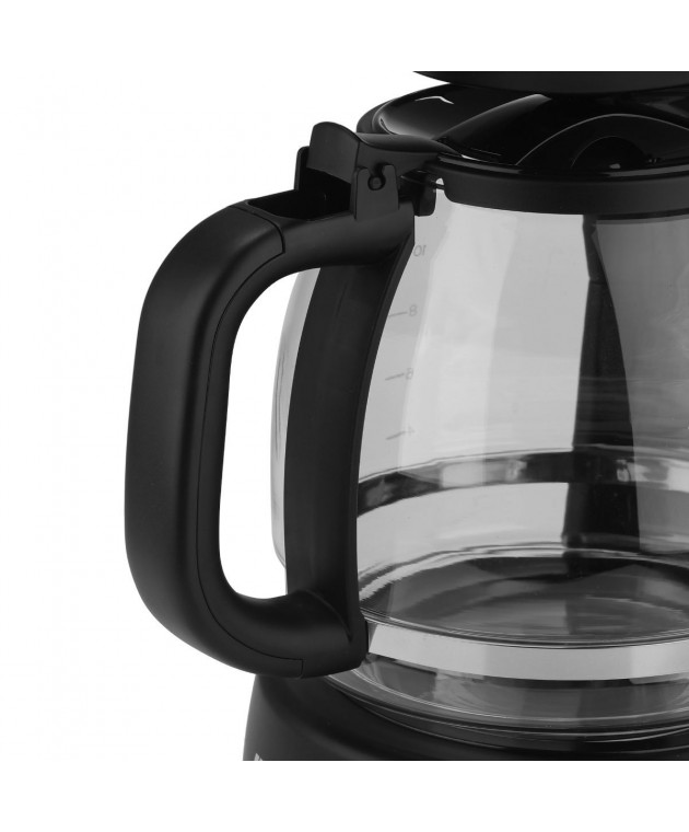 ESTIA ΚΑΦΕΤΙΕΡΑ ΦΙΛΤΡΟΥ INTENSE DARK ΠΛΑΣΤΙΚΗ 1000w ΜΕ ΓΥΑΛΙΝΗ ΚΑΝΑΤΑ 1.25lt ΜΑΤ 06-24611  ΗΛΕΚΤΡΙΚΕΣ ΜΙΚΡΟΣΥΣΚΕΥΕΣ