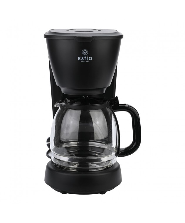ESTIA ΚΑΦΕΤΙΕΡΑ ΦΙΛΤΡΟΥ INTENSE DARK ΠΛΑΣΤΙΚΗ 1000w ΜΕ ΓΥΑΛΙΝΗ ΚΑΝΑΤΑ 1.25lt ΜΑΤ 06-24611  ΗΛΕΚΤΡΙΚΕΣ ΜΙΚΡΟΣΥΣΚΕΥΕΣ