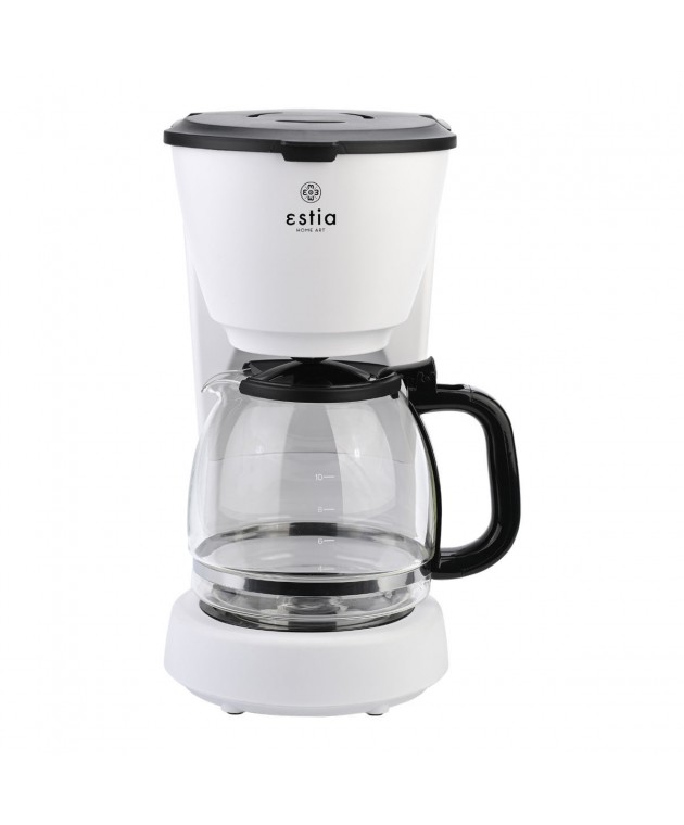 ESTIA ΚΑΦΕΤΙΕΡΑ ΦΙΛΤΡΟΥ INTENSE LUMINUS ΠΛΑΣΤΙΚΗ 1000w ΜΕ ΓΥΑΛΙΝΗ ΚΑΝΑΤΑ 1.25lt ΜΑΤ ΗΛΕΚΤΡΙΚΕΣ ΜΙΚΡΟΣΥΣΚΕΥΕΣ