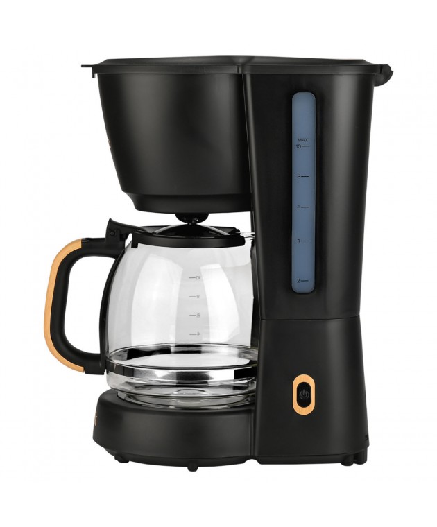 ESTIA ΚΑΦΕΤΙΕΡΑ ΦΙΛΤΡΟΥ OAK ΠΛΑΣΤΙΚΗ 1000w ΜΕ ΓΥΑΛΙΝΗ ΚΑΝΑΤΑ 1.25lt ΜΑΥΡΗ 06-24673 ΗΛΕΚΤΡΙΚΕΣ ΜΙΚΡΟΣΥΣΚΕΥΕΣ