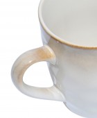 ESTIA ΚΟΥΠΑ ΚΑΦΕ VIGNETTE STONEWARE 400ml IVORY Κούπες