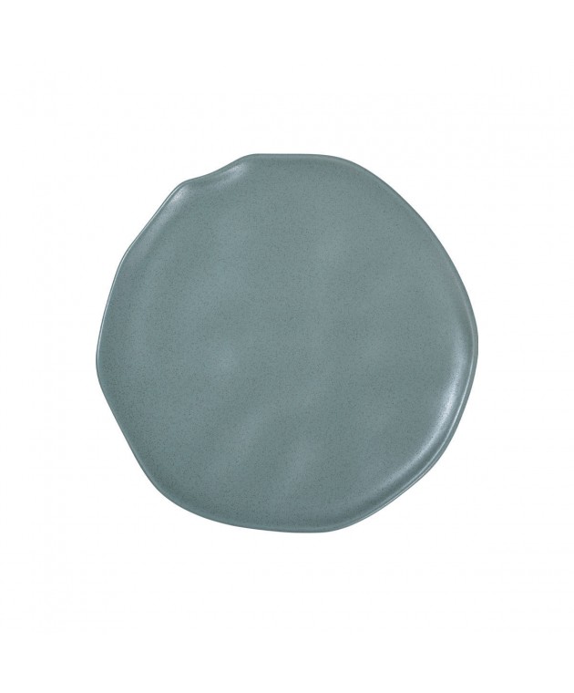 ESTIA ΠΙΑΤΟ ΡΗΧΟ MARE STONEWARE 22cm TEAL Πιάτα Ρηχά