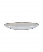 ESTIA ΠΙΑΤΟ ΡΗΧΟ VIGNETTE STONEWARE 21cm IVORY Πιάτα Φρούτου