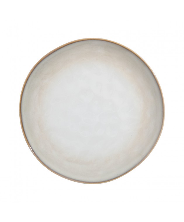ESTIA ΠΙΑΤΟ ΡΗΧΟ VIGNETTE STONEWARE 27cm IVORY Πιάτα Ρηχά
