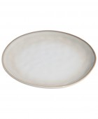 ESTIA ΠΙΑΤΟ ΡΗΧΟ VIGNETTE STONEWARE 27cm IVORY Πιάτα Ρηχά