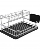 ESTIA ΠΙΑΤΟΘΗΚΗ ΑΛΟΥΜΙΝΙΟΥ ΔΙΩΡΟΦΗ ΜΕ ΠΛΑΣΤΙΚΟ ΔΙΣΚΟ 01-25922 Πιατοθήκες