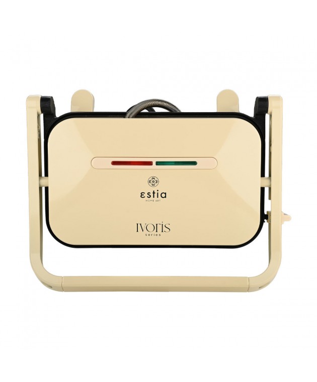 ESTIA ΤΟΣΤΙΕΡΑ IVORIS 2 ΘΕΣΕΩΝ 1300w ΜΕ ΑΝΤΙΚΟΛΛΗΤΙΚΕΣ ΠΛΑΚΕΣ 06-19150 Ηλεκτρικές Μικροσυσκευές