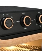 ESTIA ΦΡΙΤΕΖΑ ΑΕΡΟΣ OAK 1400w 12lt ΜΕ 4 ΛΕΙΤΟΥΡΓΕΙΕΣ ΨΗΣΙΜΑΤΟΣ ΜΑΥΡΟ 06-23690 ΝΕΕΣ ΑΦΙΞΕΙΣ