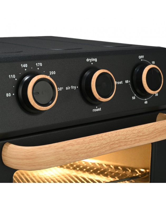 ESTIA ΦΡΙΤΕΖΑ ΑΕΡΟΣ OAK 1400w 12lt ΜΕ 4 ΛΕΙΤΟΥΡΓΕΙΕΣ ΨΗΣΙΜΑΤΟΣ ΜΑΥΡΟ 06-23690 ΝΕΕΣ ΑΦΙΞΕΙΣ