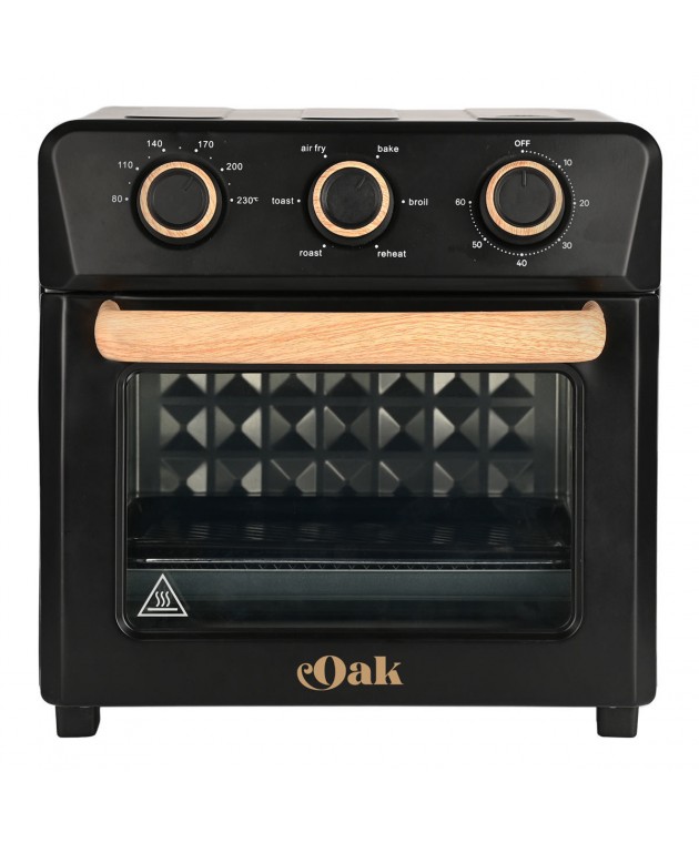 ESTIA ΦΡΙΤΕΖΑ ΑΕΡΟΣ OAK 1400w 12lt ΜΕ 4 ΛΕΙΤΟΥΡΓΕΙΕΣ ΨΗΣΙΜΑΤΟΣ ΜΑΥΡΟ 06-23690 ΝΕΕΣ ΑΦΙΞΕΙΣ