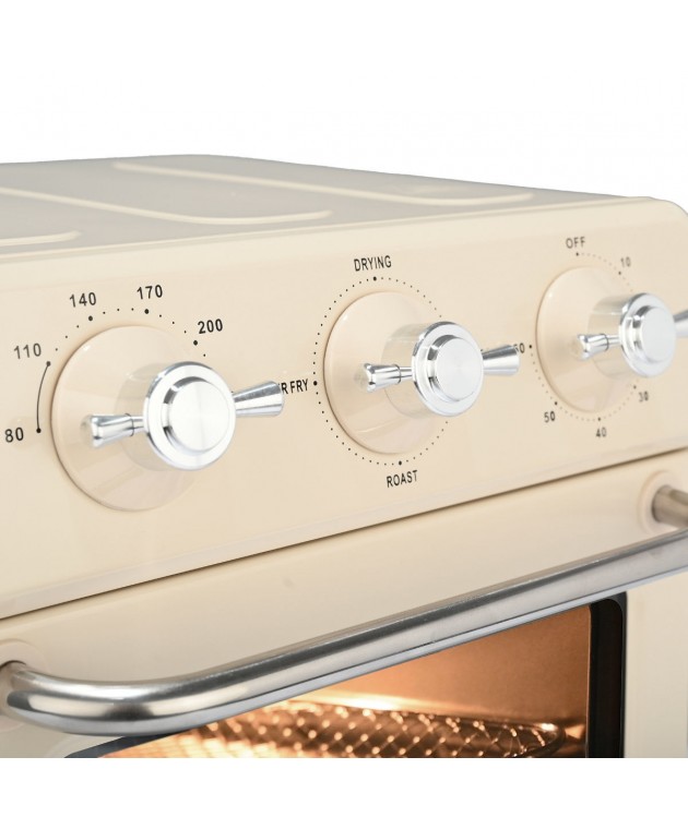 ESTIA ΦΡΙΤΕΖΑ ΑΕΡΟΣ RETRO EPOQUE 1400w 12lt ΜΕ 4 ΛΕΙΤΟΥΡΓΕΙΕΣ ΨΗΣΙΜΑΤΟΣ 06-23706 ΝΕΕΣ ΑΦΙΞΕΙΣ