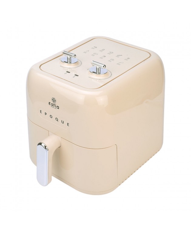 ESTIA ΦΡΙΤΕΖΑ ΑΕΡΟΣ RETRO EPOQUE 1500w 5lt ΜΕ ΟΡΘΟΓΩΝΙΟ ΚΑΔΟ 06-25687 ΗΛΕΚΤΡΙΚΕΣ ΜΙΚΡΟΣΥΣΚΕΥΕΣ