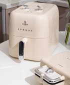 ESTIA ΦΡΙΤΕΖΑ ΑΕΡΟΣ RETRO EPOQUE 1500w 5lt ΜΕ ΟΡΘΟΓΩΝΙΟ ΚΑΔΟ 06-25687 ΗΛΕΚΤΡΙΚΕΣ ΜΙΚΡΟΣΥΣΚΕΥΕΣ