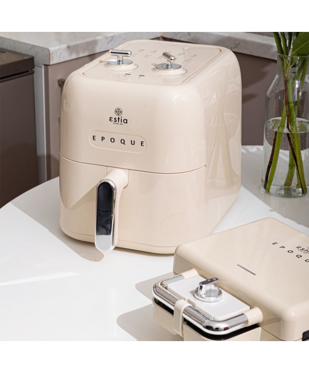 ESTIA ΦΡΙΤΕΖΑ ΑΕΡΟΣ RETRO EPOQUE 1500w 5lt ΜΕ ΟΡΘΟΓΩΝΙΟ ΚΑΔΟ 06-25687 ΗΛΕΚΤΡΙΚΕΣ ΜΙΚΡΟΣΥΣΚΕΥΕΣ