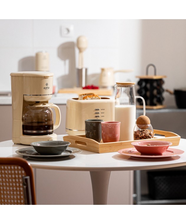 ESTIA ΦΡΥΓΑΝΙΕΡΑ IVORIS 2 ΘΕΣΕΩΝ ΜΕ 7 ΕΠΙΠΕΔΑ ΨΗΣΙΜΑΤΟΣ 850w 06-20880 ΝΕΕΣ ΑΦΙΞΕΙΣ