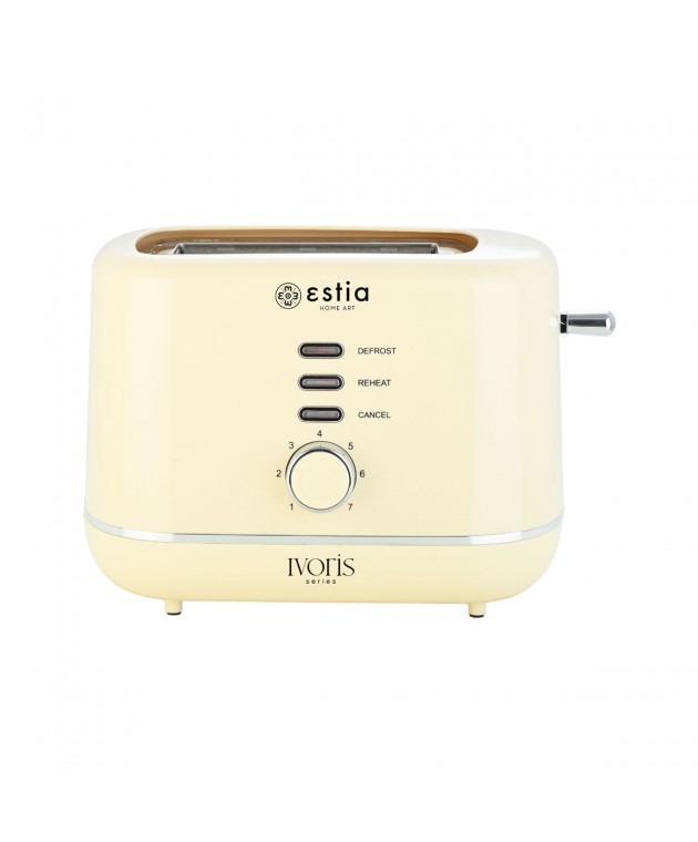 ESTIA ΦΡΥΓΑΝΙΕΡΑ IVORIS 2 ΘΕΣΕΩΝ ΜΕ 7 ΕΠΙΠΕΔΑ ΨΗΣΙΜΑΤΟΣ 850w 06-20880 ΝΕΕΣ ΑΦΙΞΕΙΣ
