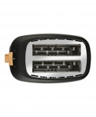 ESTIA ΦΡΥΓΑΝΙΕΡΑ OAK 2 ΘΕΣΕΩΝ 700w ΜΕ 7 ΕΠΙΠΕΔΑ ΨΗΣΙΜΑΤΟΣ ΜΑΥΡΗ ΗΛΕΚΤΡΙΚΕΣ ΜΙΚΡΟΣΥΣΚΕΥΕΣ