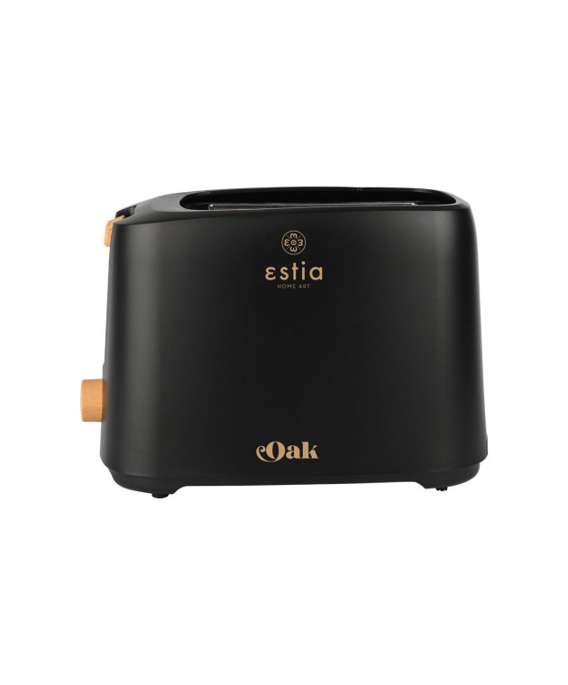 ESTIA ΦΡΥΓΑΝΙΕΡΑ OAK 2 ΘΕΣΕΩΝ 700w ΜΕ 7 ΕΠΙΠΕΔΑ ΨΗΣΙΜΑΤΟΣ ΜΑΥΡΗ ΗΛΕΚΤΡΙΚΕΣ ΜΙΚΡΟΣΥΣΚΕΥΕΣ