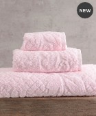 Σετ πετσέτες μπάνιου 3 τεμ. (σε κουτί) IMANI ΡΟΖ, RYTHMOS HOME Σετ πετσέτες Mπάνιου