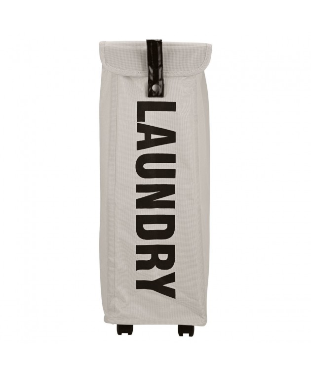 ESTIA ΚΑΛΑΘΙ ΑΠΛΥΤΩΝ ΜΕ ΡΟΔΑΚΙΑ TAUPE Καλάθια Απλύτων