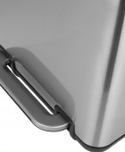 ESTIA ΧΑΡΤΟΔΟΧΕΙΟ ΜΠΑΝΙΟΥ CUBIC SOFT CLOSE 6lt ΙΝΟΞ 02-20934 Καλάθια Απορριμμάτων