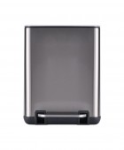 ESTIA ΧΑΡΤΟΔΟΧΕΙΟ ΜΠΑΝΙΟΥ CUBIC SOFT CLOSE 6lt ΙΝΟΞ 02-20934 Καλάθια Απορριμμάτων