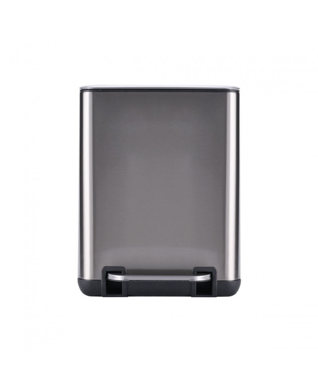 ESTIA ΧΑΡΤΟΔΟΧΕΙΟ ΜΠΑΝΙΟΥ CUBIC SOFT CLOSE 6lt ΙΝΟΞ 02-20934 Καλάθια Απορριμμάτων