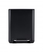 ESTIA ΧΑΡΤΟΔΟΧΕΙΟ ΜΠΑΝΙΟΥ CUBIC SOFT CLOSE 6lt ΜΑΥΡΟ Καλάθια Απορριμμάτων