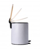 ESTIA ΧΑΡΤΟΔΟΧΕΙΟ ΜΠΑΝΙΟΥ MARBLE SOFT CLOSE 5lt 02-22020 Καλάθια Απορριμμάτων