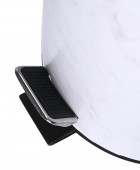 ESTIA ΧΑΡΤΟΔΟΧΕΙΟ ΜΠΑΝΙΟΥ MARBLE SOFT CLOSE 5lt 02-22020 Καλάθια Απορριμμάτων