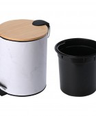 ESTIA ΧΑΡΤΟΔΟΧΕΙΟ ΜΠΑΝΙΟΥ MARBLE SOFT CLOSE 5lt 02-22020 Καλάθια Απορριμμάτων