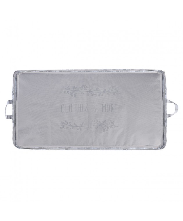 ESTIA ΘΗΚΗ ΑΠΟΘΗΚΕΥΣΗΣ NON WOVEN ΥΦΑΣΜΑΤΙΝΗ 100x50x20cm ΜΕ ΠΑΡΑΘΥΡΟ  Θήκες Αποθήκευσης