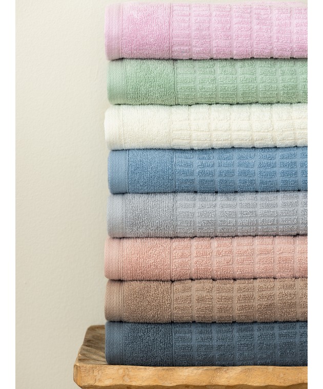 Πετσέτα Χεριών Towels Collection 30x50 ROLL GREY Πετσέτες Mπάνιου