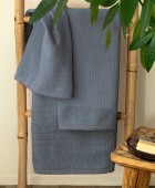 Πετσέτα Χεριών Towels Collection 30x50 ROLL GREY Πετσέτες Mπάνιου