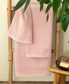 Πετσέτα Χεριών Towels Collection 30x50 ROLL BLUSH Πετσέτες Mπάνιου