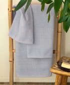 Πετσέτα Χεριών Towels Collection 30x50 ROLL SILVER Πετσέτες Mπάνιου