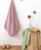 Πετσέτα Χεριών Towels Collection 30x50 ROLL PINK Πετσέτες Mπάνιου
