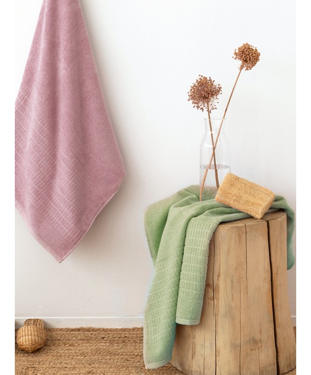 Πετσέτα Προσώπου Towels Collection 50x90 ROLL MINT Πετσέτες Mπάνιου