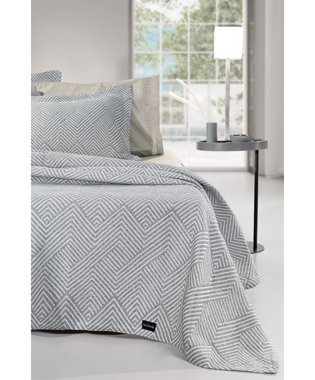 Κουβέρτα Tetris Anthracite 245x260 Κουβέρτες Βαμβακερές Υπέρδιπλες