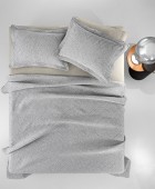Κουβέρτα Tetris Anthracite 245x260 Κουβέρτες Βαμβακερές Υπέρδιπλες