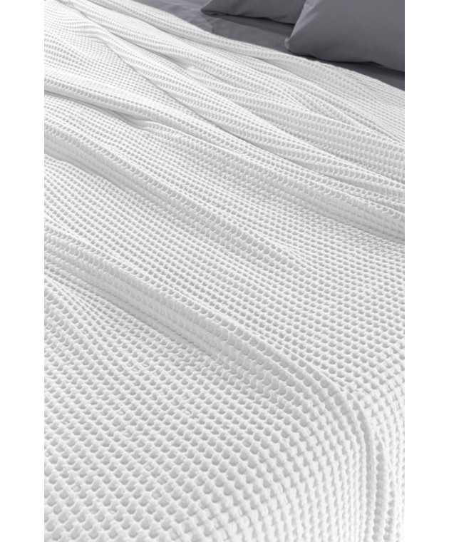 Κουβέρτα Eternity Snow White 160x240 Κουβέρτες Πικέ Μονές