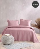 Σετ κουβερλί Υ/Δ (220X240) ALLURE 01 ΣΑΠΙΟ ΜΗΛΟ, RYTHMOS HOME Κουβερλί Υπέρδιπλα