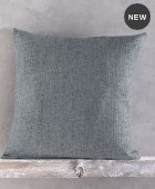 Διακοσμητική μαξιλαροθήκη (40Χ40) DANTE ΓΚΡΙ, RYTHMOS HOME Μαξιλαροθήκες