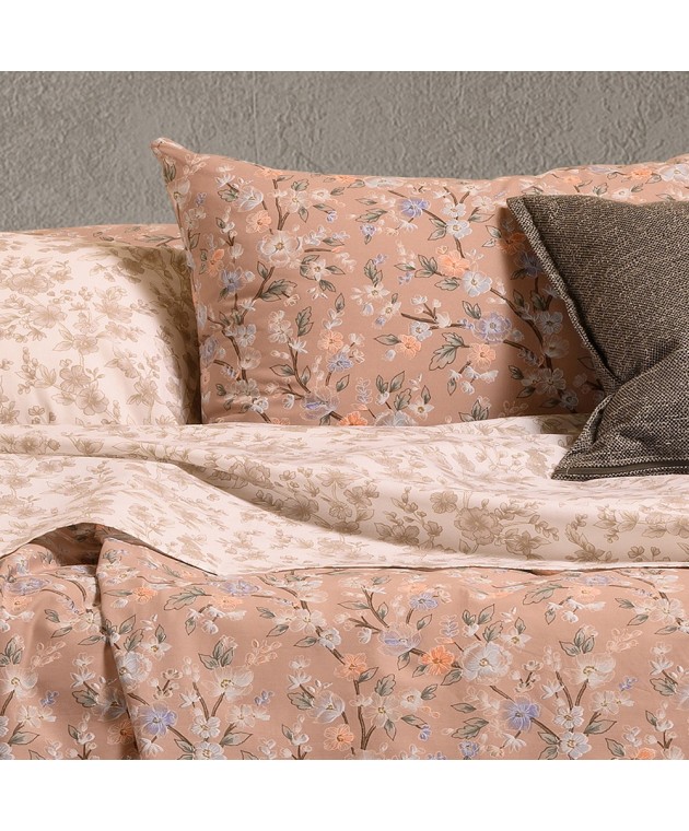 ΣΕΤ ΣΕΝΤΟΝΙΑ ΜΟΝΑ AMY BEIGE ULTRA LINE 170X270 Σεντόνια Μονά