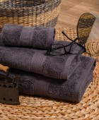 ΠΕΤΣΕΤΕΣ ΣΕΤ 3 ΤΕΜΑΧΙΩΝ KENZO ANTHRACITE Σετ πετσέτες Mπάνιου