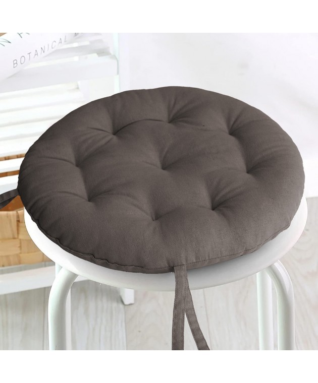 ΜΑΞΙΛΑΡΙ ΚΑΡΕΚΛΑΣ ΣΤΡΟΓΓΥΛΟ MAD BROWN/GREY 40cm Mαξιλάρια Kαρέκλας