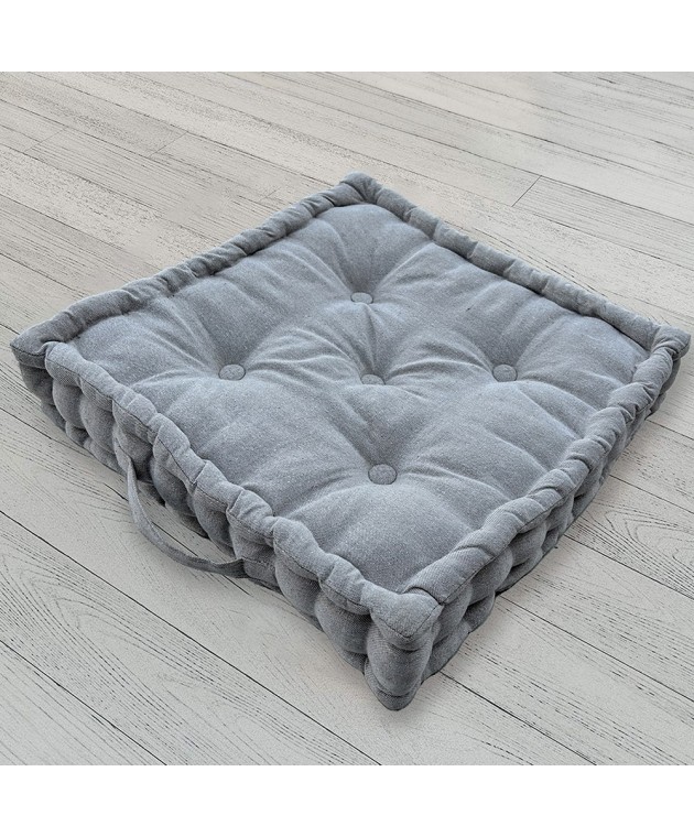 ΜΑΞΙΛΑΡΙ ΔΑΠΕΔΟΥ HART LIGHT GREY 45X45X10 Μαξιλάρια Δαπέδου