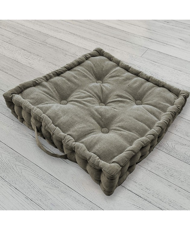 ΜΑΞΙΛΑΡΙ ΔΑΠΕΔΟΥ HART OLIVE 45X45X10 Μαξιλάρια Δαπέδου