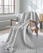 Σετ 2τμχ Κουβερλί Tempest Grey 250x240 Κουβερλί King Size